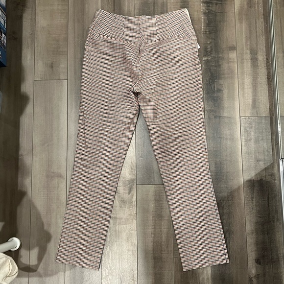 Frame plaid cropped pants - Picture 2 of 6
